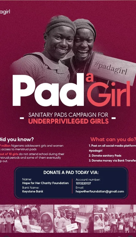 Pad A Girl2 campaign artwork